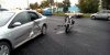 В Минске мотоциклист столкнулся с попутным Citroen, байкера увезла скорая